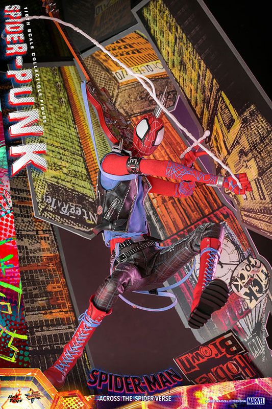 値下げ8/31まで ホットトイズ スパイダーパンク 1/6 AmiAmi [Character & Hobby Shop] | Movie Masterpiece 