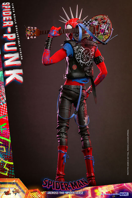 週末価格！ホットトイズ スパイダーパンク 1/6 AmiAmi [Character & Hobby Shop] | Movie Masterpiece 