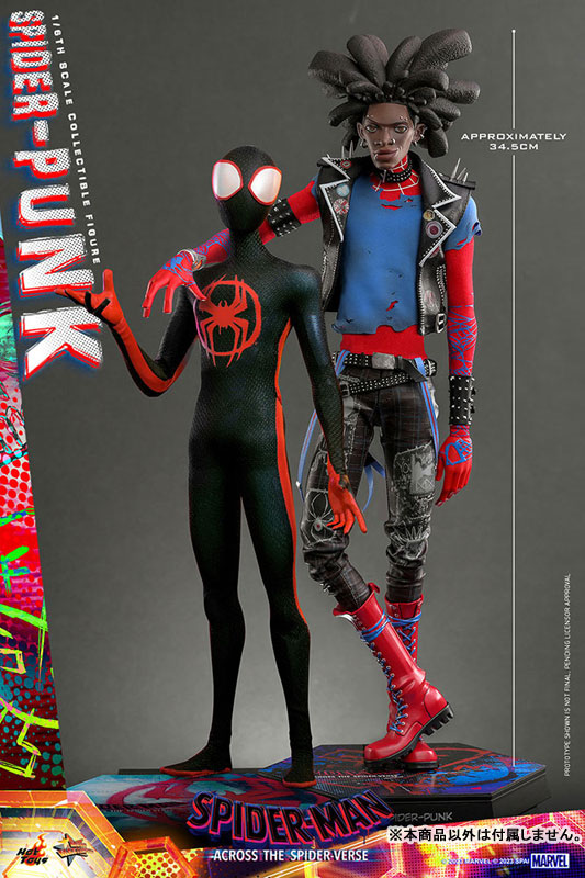 値下げ8/31まで ホットトイズ スパイダーパンク 1/6 AmiAmi [Character & Hobby Shop] | Movie Masterpiece 