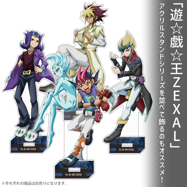 AmiAmi [Character & Hobby Shop]  Yu-Gi-Oh! ZEXAL Quattro Acrylic Stand  (Large) The Will to Duel Ver.(Released)