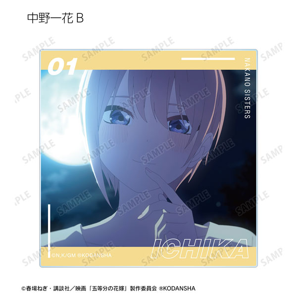 AmiAmi [Character & Hobby Shop]  Movie The Quintessential Quintuplets  Acrylic Coaster 10/ Itsuki Nakano(Released)