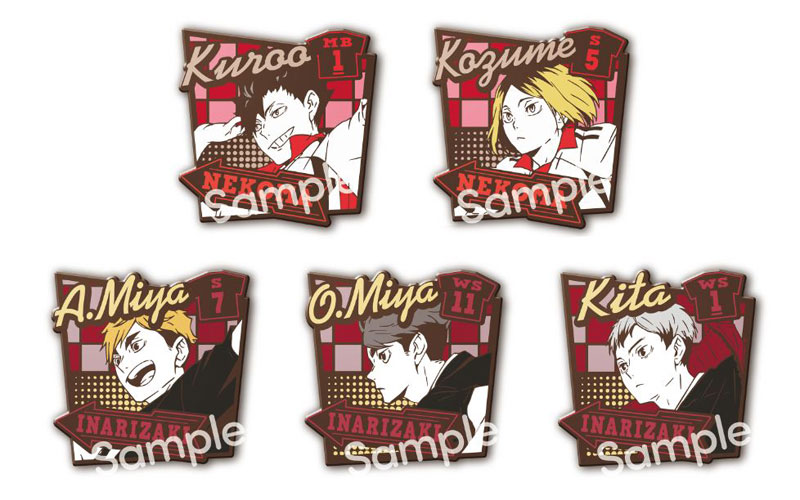 Haikyuu!! To the Top Badge Set Of 3 Kuroo Tetsuro Nekoma