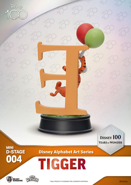 ミニ　D-stage #004 ディズニー100周年　アルファベットフィギュア ミニ D-stage #004 ディズニー100周年 アルファベットフィギュア