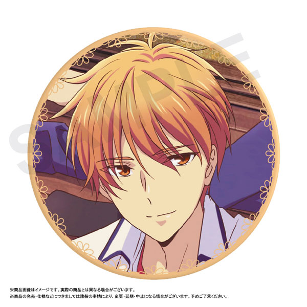 AmiAmi [Character & Hobby Shop] | Fruits Basket Trading Tin Badge 