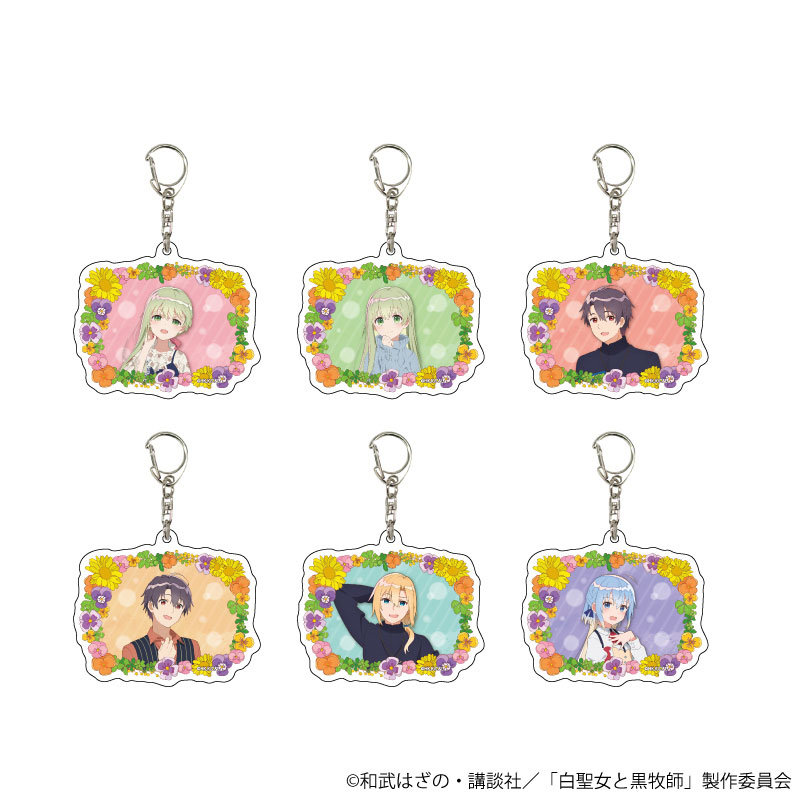 AmiAmi [Character & Hobby Shop]  Tin Badge TV Anime Shiroseijo to  Kurobokushi 01/ Official Illustration 6Pack BOX(Released)