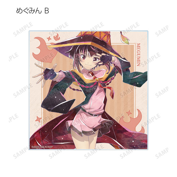 AmiAmi [Character & Hobby Shop]  Anime Kono Subarashii Sekai ni Bakuen  wo! Trading Ani-Art Shikishi w/Stand 14Pack BOX(Pre-order)