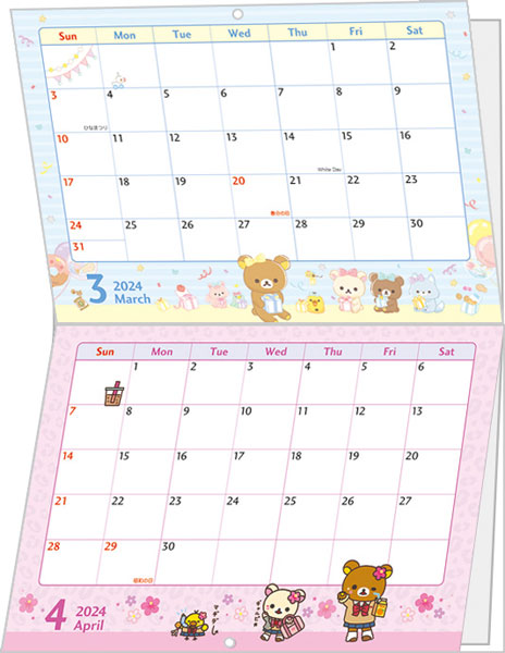 Sanrio Characters 2024 Daily Wall Calendar