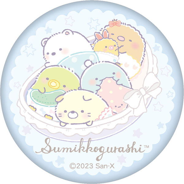 AmiAmi [Character & Hobby Shop] | Sumikko Gurashi Shiny Tin Badge 