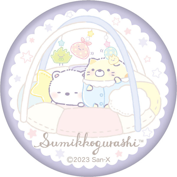 AmiAmi [Character & Hobby Shop] | Sumikko Gurashi Shiny Tin Badge 