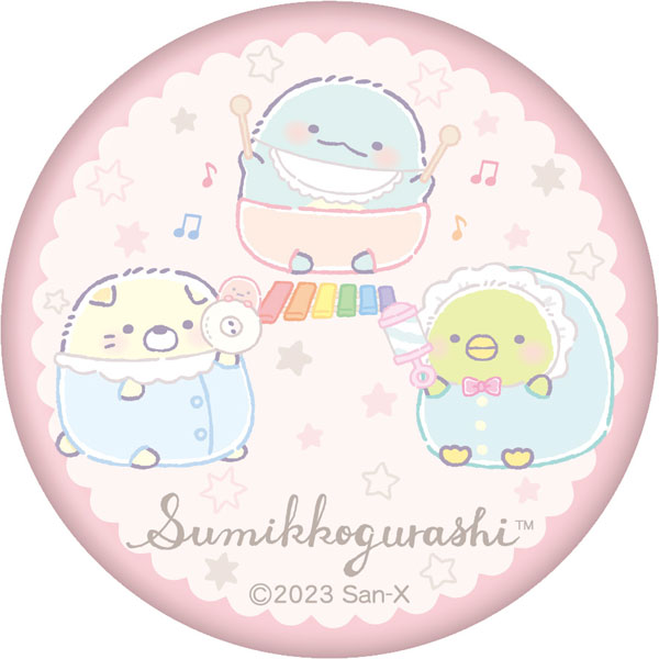 AmiAmi [Character & Hobby Shop] | Sumikko Gurashi Shiny Tin Badge 