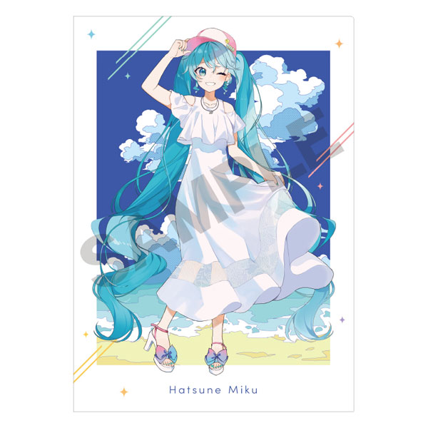 AmiAmi [Character & Hobby Shop] | Hatsune Miku Single Clear File