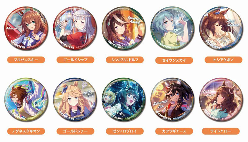 AmiAmi [Character & Hobby Shop] | CAN Badge Umamusume Pretty Derby