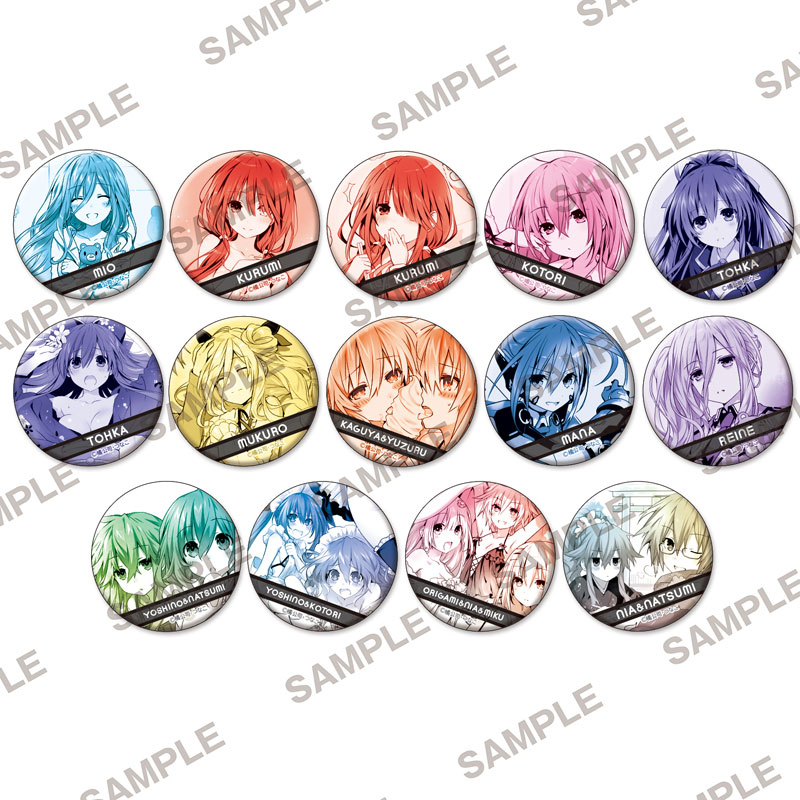 Date A Live IV Can Badge (Blind) (Single Item) (Anime Toy) Hi-Res image list