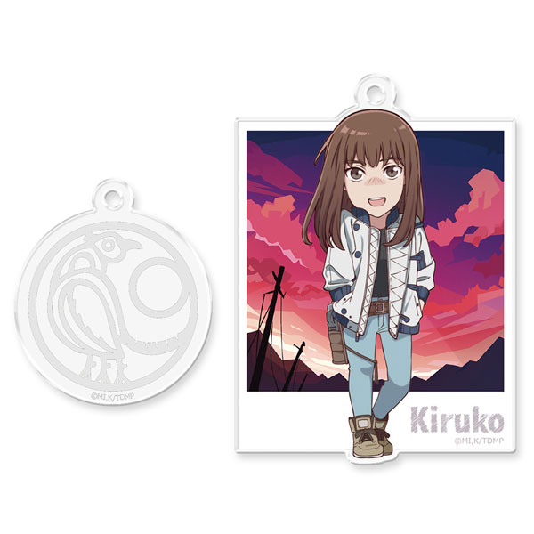 Heavenly Delusion or Tengoku Daimakyou Anime and Manga Characters Kiruko x  Maru in Aesthetic Design - Black - Heavenly Delusion - Sticker