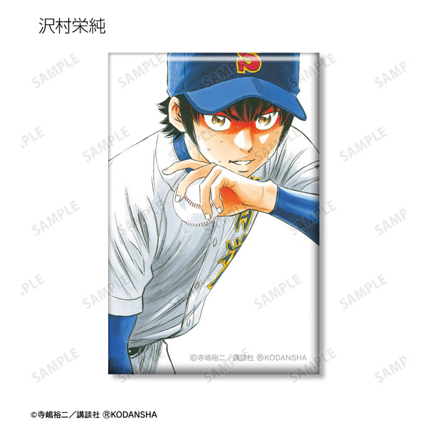 Men's Diamond No Ace Season 2 Logo T Shirts Baseball Sports Manga