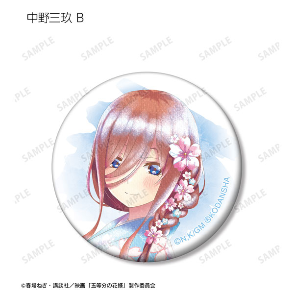 AmiAmi [Character & Hobby Shop]  Movie The Quintessential Quintuplets  New Illustration Group Cherry Blossom Japanese Outfit ver. Ani-Art aqua  label A4 Acrylic Panel(Pre-order)