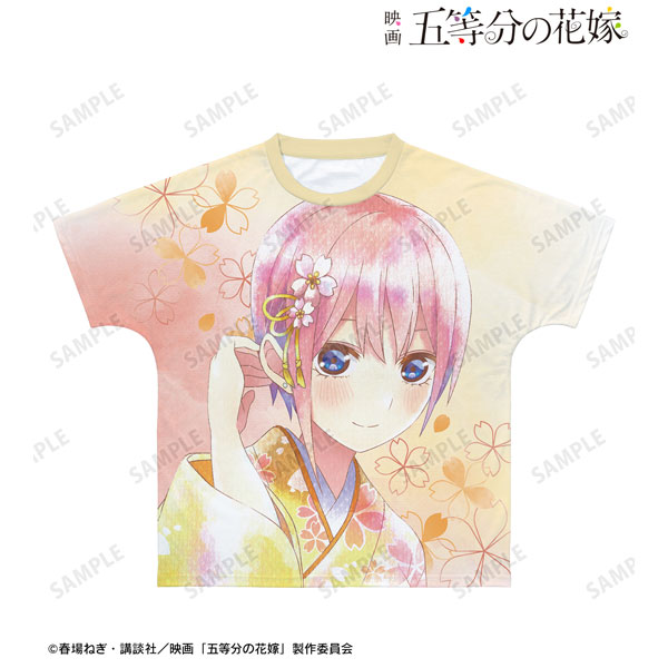 AmiAmi [Character & Hobby Shop]  Movie The Quintessential Quintuplets  New Illustration Group Cherry Blossom Japanese Outfit ver. Ani-Art aqua  label A4 Acrylic Panel(Pre-order)