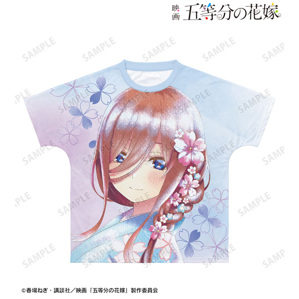 AmiAmi [Character & Hobby Shop]  Movie The Quintessential Quintuplets  T-shirt L Size Design 02 (Nino Nakano) [New Illustration](Pre-order)