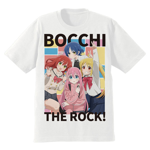 AmiAmi [Character & Hobby Shop]  Hitori Bocchi no Marumaru Seikatsu  T-shirt Bocchi L(Released)