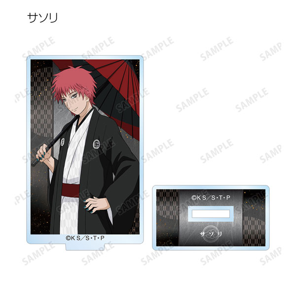 AmiAmi [Character & Hobby Shop]  NARUTO Shippuden New Illustration Gaara  Japanese Outfit w/Oilpaper Umbrella ver. Jumbo Acrylic Stand(Pre-order)