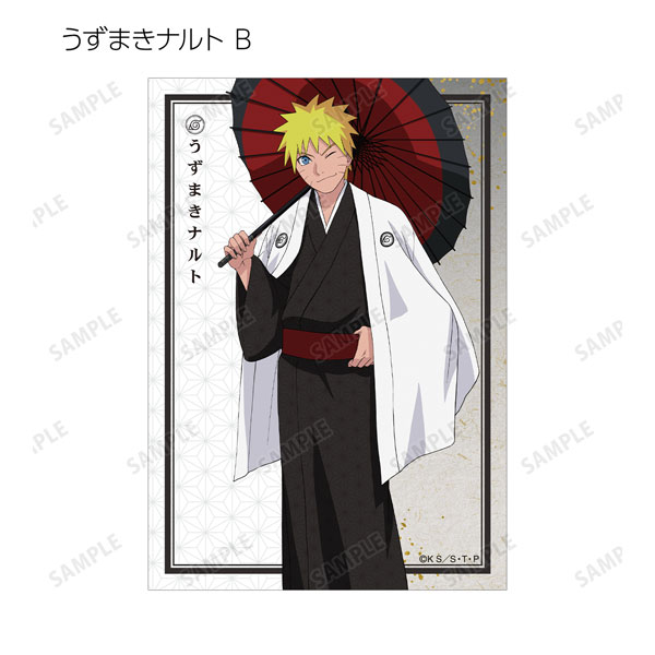 AmiAmi [Character & Hobby Shop]  NARUTO Shippuden New Illustration Gaara  Japanese Outfit w/Oilpaper Umbrella ver. Jumbo Acrylic Stand(Pre-order)