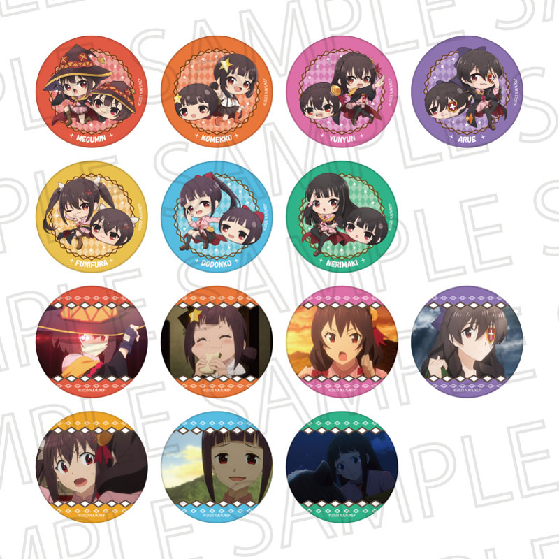New Anime Konosuba Aqua & Darkness & Megumin limited Metal Badge Pin  Collectible
