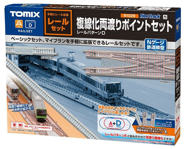 AmiAmi [Character & Hobby Shop] | 91029 Rail Set Double Track 