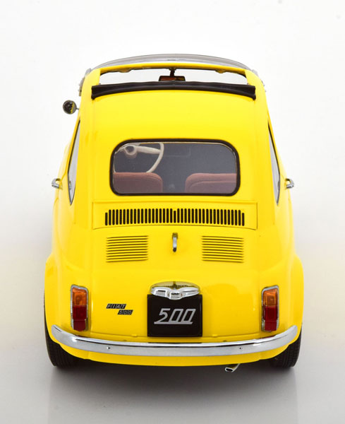 AmiAmi [Character u0026 Hobby Shop] | 1/12 Fiat 500 F Custom 1968 Yellow (Released)