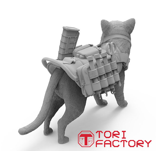 AmiAmi [Character & Hobby Shop] | 1/20 Modern Tactical Cat(Released)