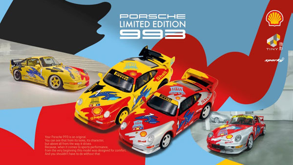 AmiAmi [Character & Hobby Shop] | sparky 1/64 Porsche 993 Shell