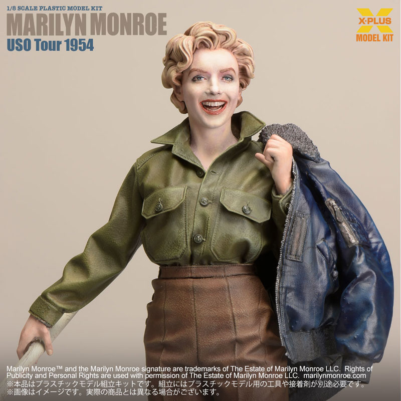 AmiAmi [Character & Hobby Shop] | 1/8 Scale Marilyn Monroe (U.S.O. 