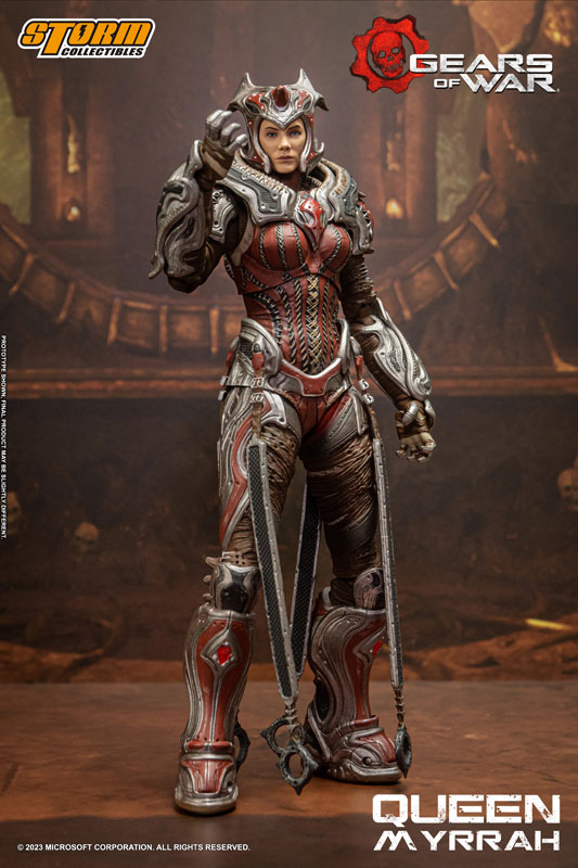 AmiAmi [Character & Hobby Shop]  Gears of War Action Figure Queen  Myrrah(Provisional Pre-order)