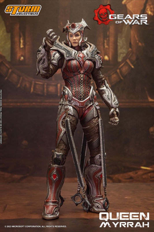 AmiAmi [Character & Hobby Shop]  Gears of War Action Figure Queen  Myrrah(Provisional Pre-order)