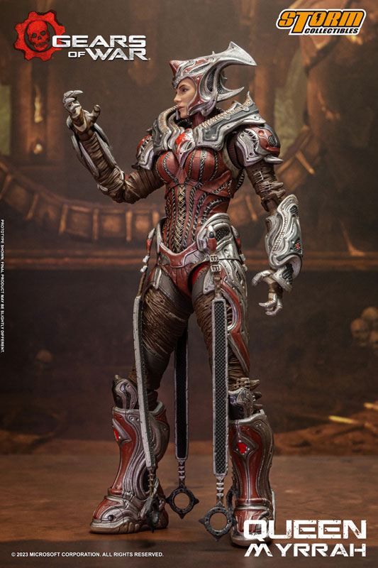 AmiAmi [Character & Hobby Shop]  Gears of War Action Figure Queen  Myrrah(Provisional Pre-order)