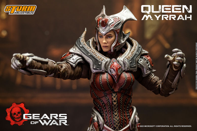 AmiAmi [Character & Hobby Shop]  Gears of War Action Figure Queen  Myrrah(Provisional Pre-order)