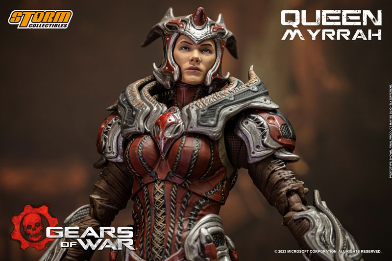 AmiAmi [Character & Hobby Shop]  Gears of War Action Figure Queen  Myrrah(Provisional Pre-order)