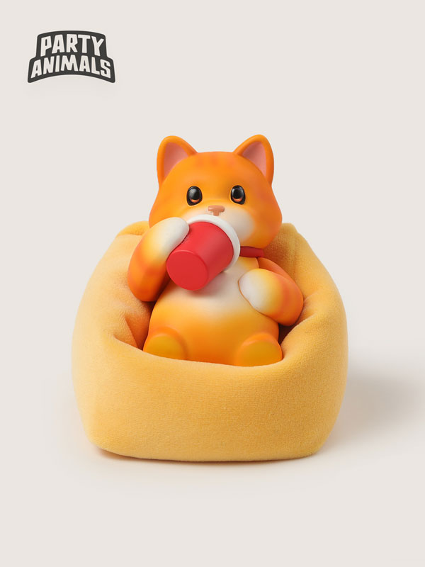 AmiAmi [Character & Hobby Shop] | Party Animals Macchiato Figure