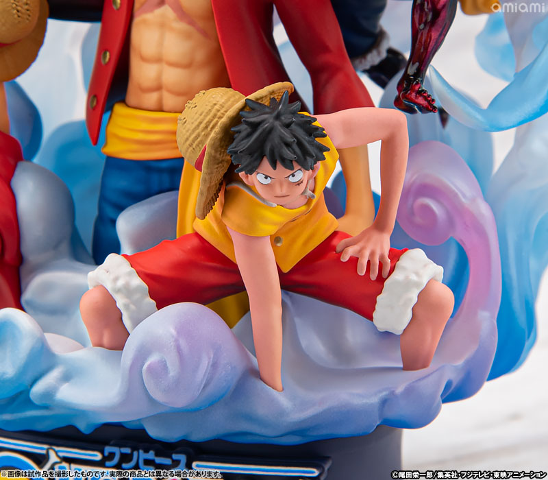 AmiAmi [Character & Hobby Shop]  [Exclusive Sale] Puchirama DX ONE PIECE  LOGBOX RE BIRTH 02 Luffy Special Complete Figure(Pre-order)