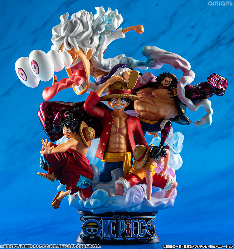 AmiAmi [Character & Hobby Shop]  [Exclusive Sale] Puchirama DX ONE PIECE  LOGBOX RE BIRTH 02 Luffy Special Complete Figure(Pre-order)