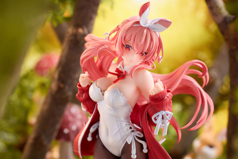 白ウサギちゃん Rosuuri 先生 1/7 フィギュア[OtakuToys] 白ウサギちゃん Illustrated by Rosuuri 1/7 完成品フィギュア