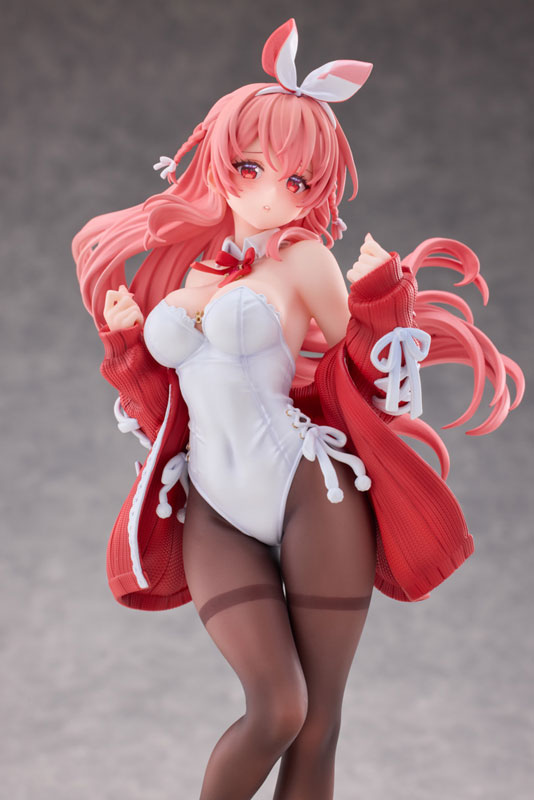 白ウサギちゃん Illustrated by Rosuuri 1/7 フィギュア AmiAmi [Character & Hobby Shop] | White Rabbit Illustrated