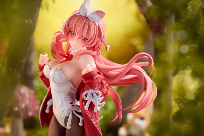 白ウサギちゃん Rosuuri フィギュア　アクスタ　OtakuToys Amazon.co.jp: Otaku Toys Rosuuri先生オリジナルイラスト「白い