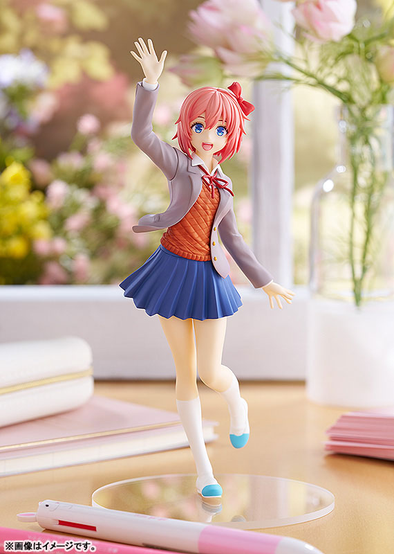 AmiAmi [Character & Hobby Shop]  POP UP PARADE Doki Doki Literature Club!  Sayori Complete Figure(Pre-order)