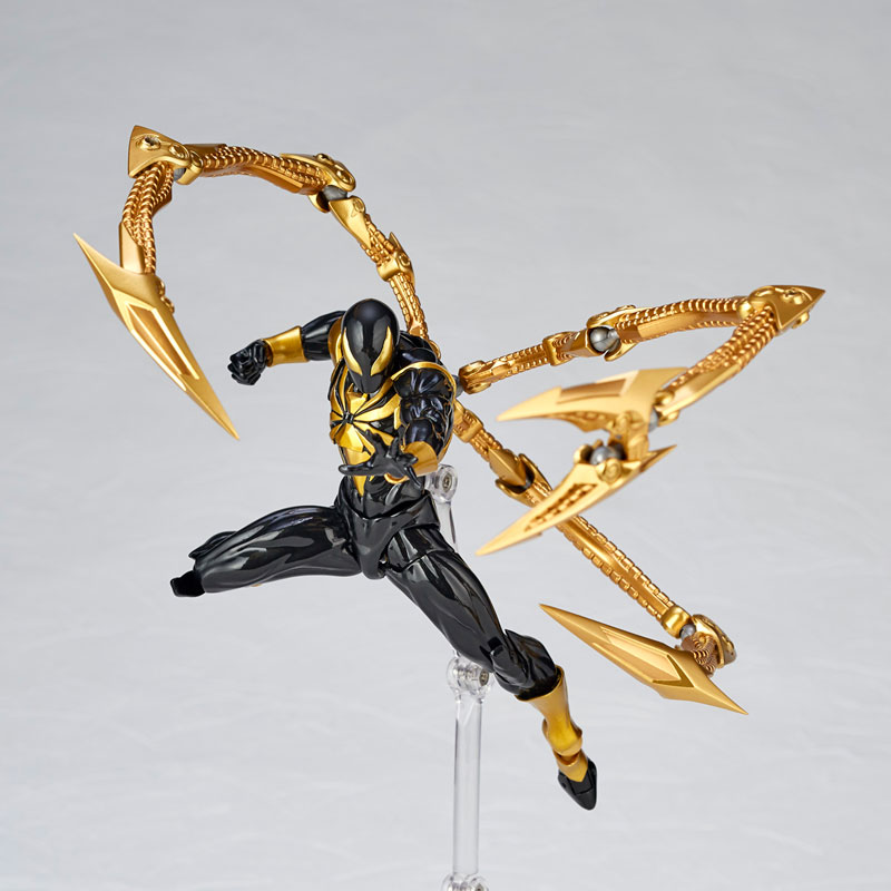 アメコミ REVOLTECH Amazing Yamaguchi Iron Spider Amazon.com: Kaiyodo Revoltech Amazing Yamaguchi Iron Spider Total
