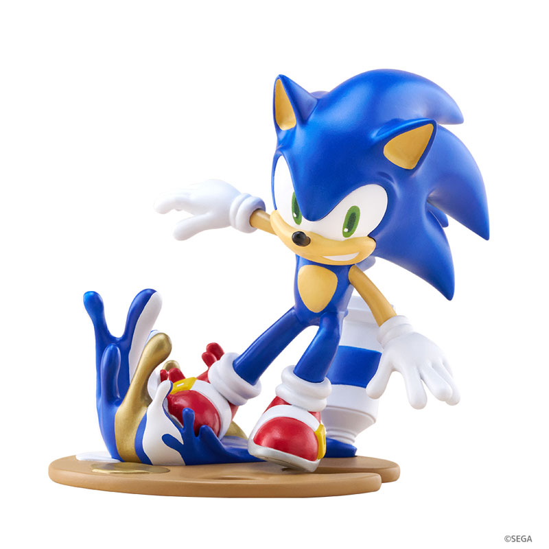 Sonic The Hedgehog Statue Super Situation Figure Chainsaw Man Vs