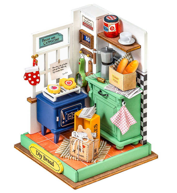 Miniature Room Mini Bakery DIY Kit