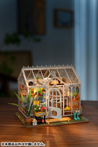 DIY Miniature House Dream Garden House Handmade Kit
