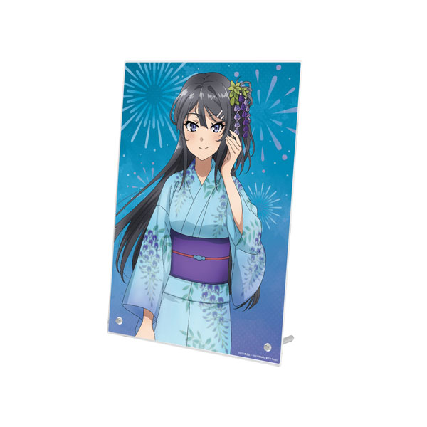 AmiAmi [Character & Hobby Shop]  Movie The Quintessential Quintuplets  New Illustration Group Cherry Blossom Japanese Outfit ver. Ani-Art aqua  label A4 Acrylic Panel(Pre-order)