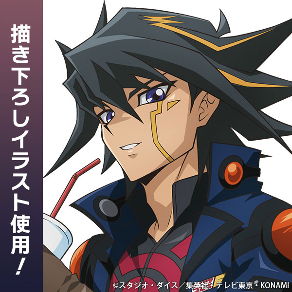 AmiAmi [Character & Hobby Shop]  Yu-Gi-Oh! 5D's New Illustration Yusei  Fudo Mini Sticker The Strongest Duelists Ver.(Released)