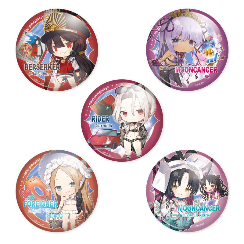 AmiAmi [Character & Hobby Shop] | CharaToria Tin Badge Fate/Grand 